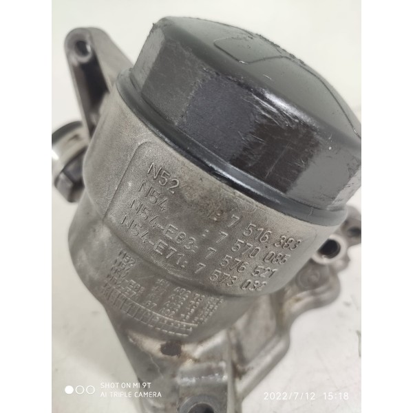 Suporte Filtro Oleo Bmw 320 330 X3 X5 X6 7516383 Orig