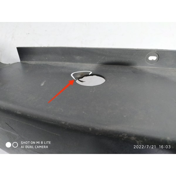 Parachoque Ecosport 2013 2014 2015 2016 2018 Tras Det