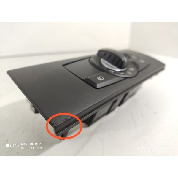 Chave Luz Farois Bmw X6 2011/2016 9134726