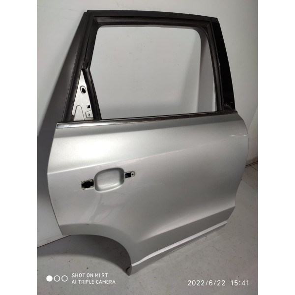 Porta Audi Q5 Traseira Direita 2009 2010 2011 2012 Lisa Traseira Direita Prateado