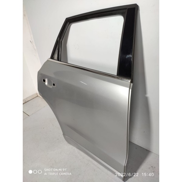 Porta Audi Q5 Traseira Direita 2009 2010 2011 2012 Lisa Traseira Direita Prateado