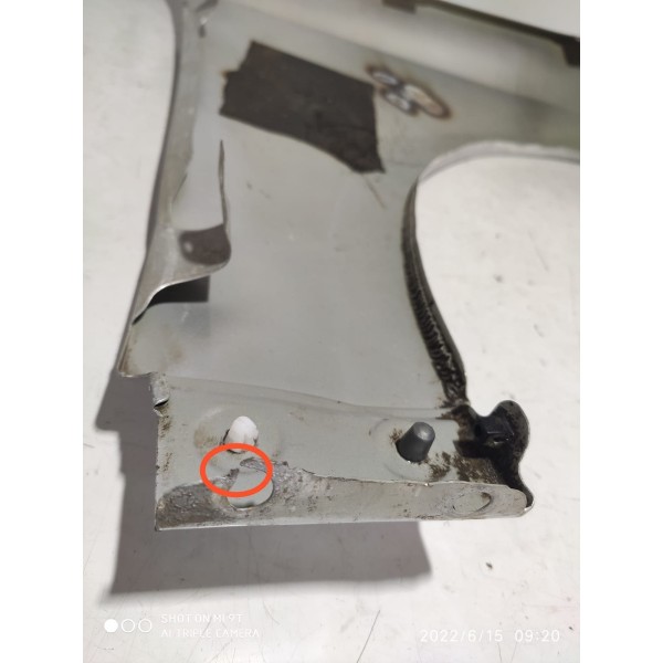 Paralama Guia Audi Q5 Esquerdo 2009 2010 2011/2013 Det