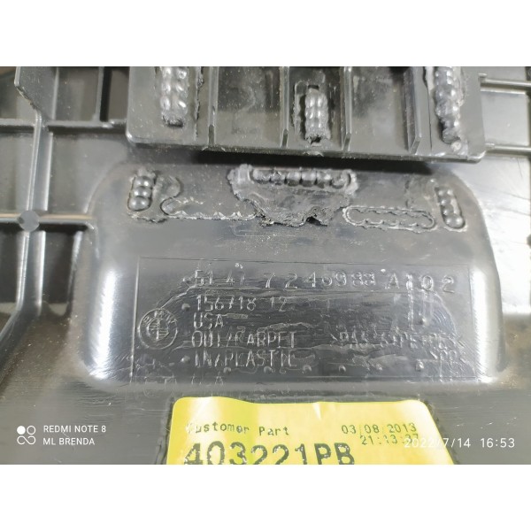 Acabamento Bmw X6 Tampa Porta Mala Direito 2013 2014 2016