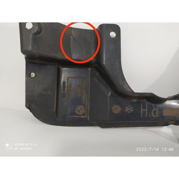 Parabarro Dianteiro Direito Bmw X6 2010/2016 10834110