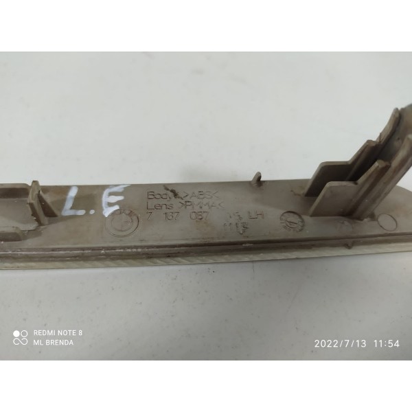 Refletor Parachoque  Bmw X6 Dianteiro Esquer 2012/16 7187087