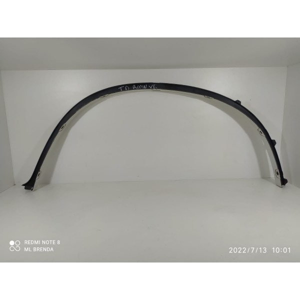 Friso Moldura Lateral Bmw X6 Traseira Direita 2010/2016 Branco