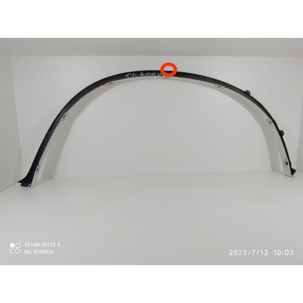 Friso Moldura Lateral Bmw X6 Traseira Direita 2010/2016 Branco