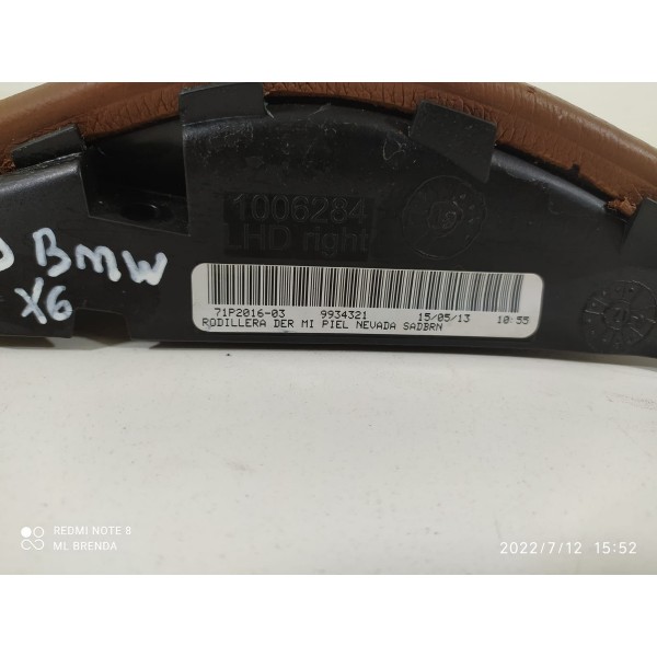 Acabamento Couro Console Direito Bmw X6 2010/2016