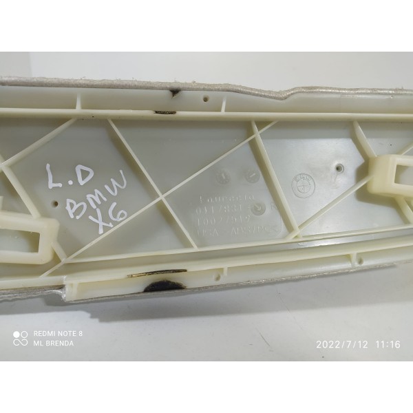 Acabamento Console Bmw X6 Direito 2012 2014 2015 2016 Det