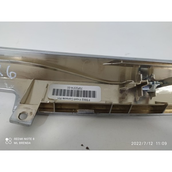 Friso Cromado Console Direito Bmw X6 2010/2017 70p237400