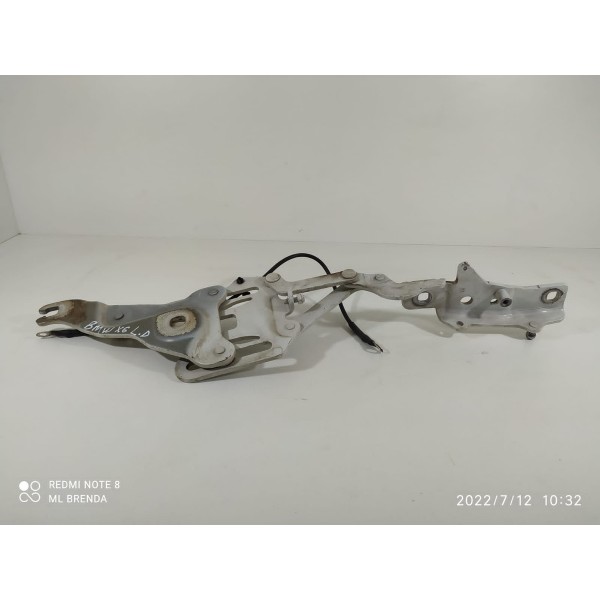 Braço Dobradica Capo Bmw X6 Direito 2012 2014 2016720862801