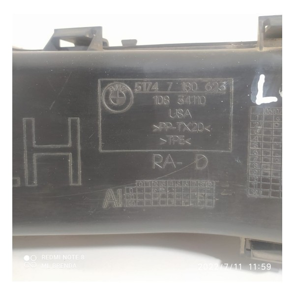 Duto Ar Bmw X6 Esquerdo 2011/2016 10834110