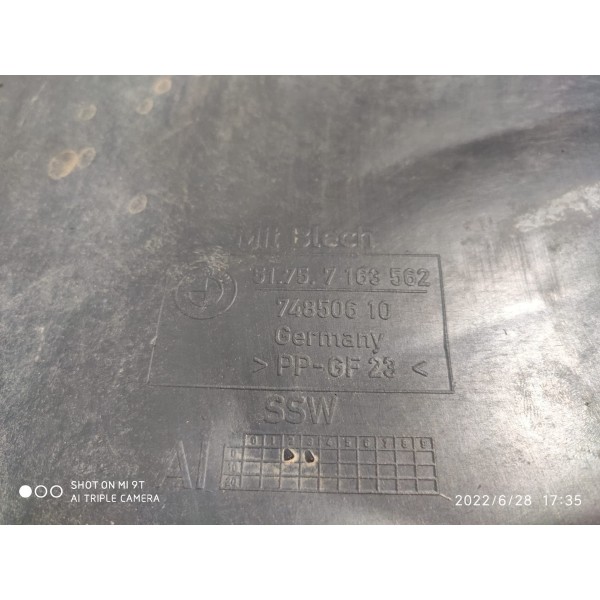 Protetor Assoalho Bmw X1 Dianteiro Direit 2009/2014 Orig Det