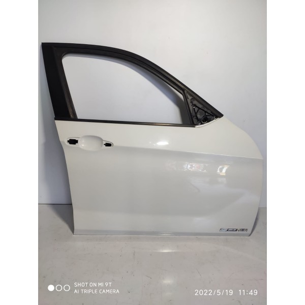 Porta Bmw X1 Dianteira Direita 2009/2015 Lisa Original Dianteira Direita Branco