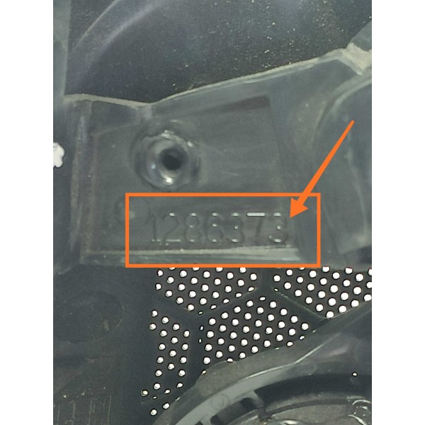 Acabamento Retrovisor Volvo V60 S60 Direit 2013/2018 1286373 Preto