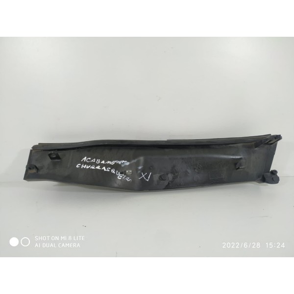 Acabamento Grade Parabrisa Bmw X1 2009/14 Direita 692597413 Preto