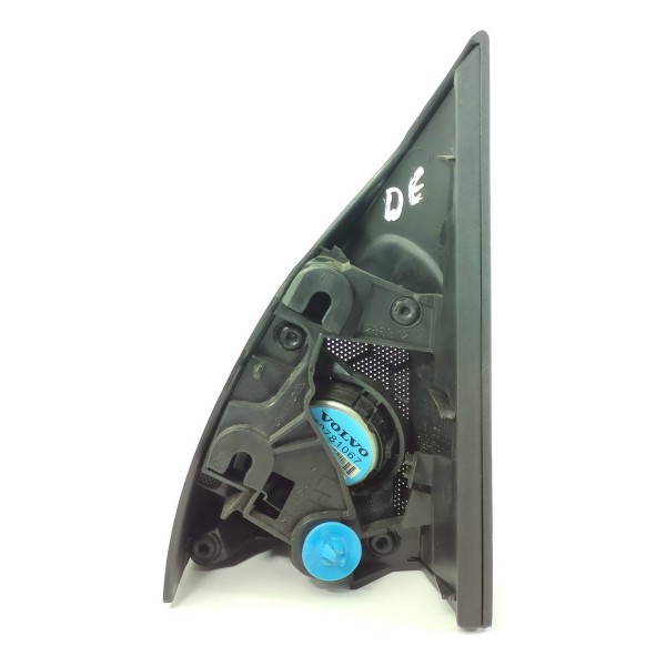 Acabamento Retrovisor Volvo V60 S60 Esquer 2013/2018 1286372 Preto