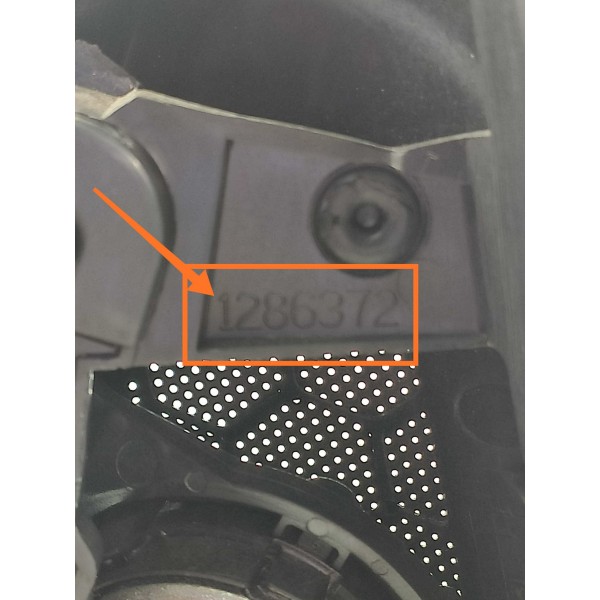 Acabamento Retrovisor Volvo V60 S60 Esquer 2013/2018 1286372 Preto