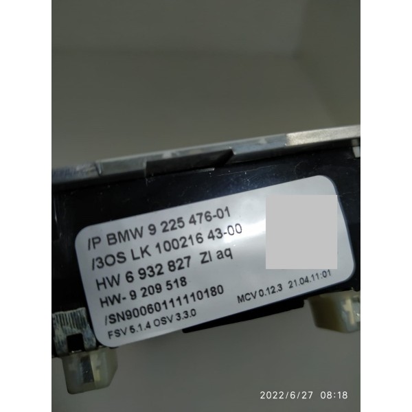 Luz Cortesia Teto Alarme Bmw X1 2009 2010 2011 2014 2015