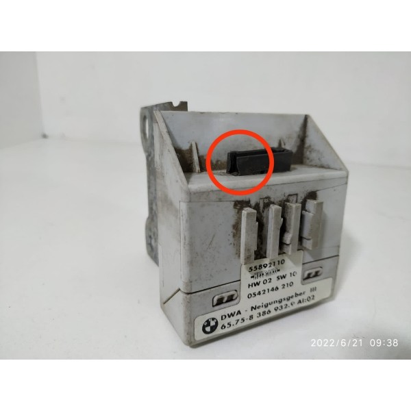 Modulo Controle Alarme Bmw 323i 2000 55892110