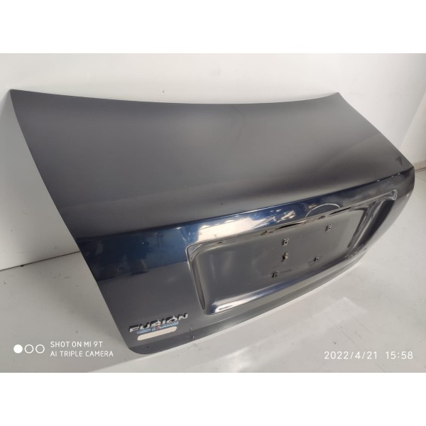 Tampa Traseira Ford Fusion 2006 2007 2008 Azul