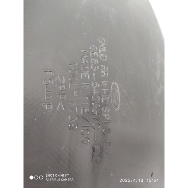 Parabarro Fusion Traseiro Direito 2006 2007 2008 6e535428370