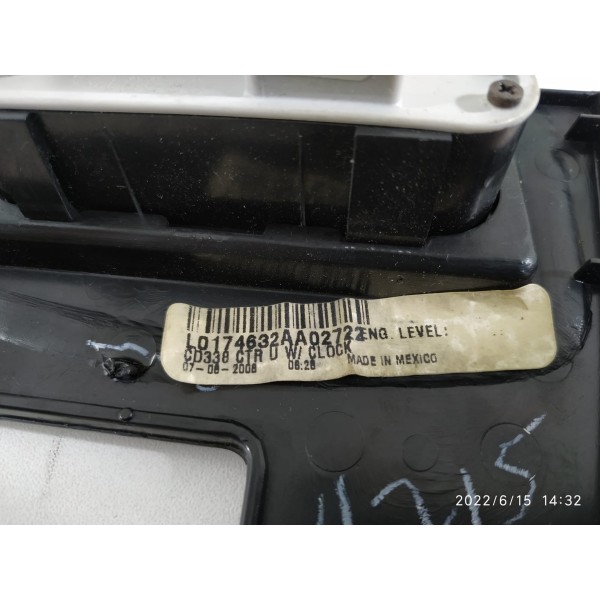 Relogio Moldura Midia Fusion 2006/2008 Orig