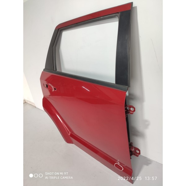 Porta Freemont Journey Traseira Direita 2009 2012 2013 2018 Traseira Direita Vermelho