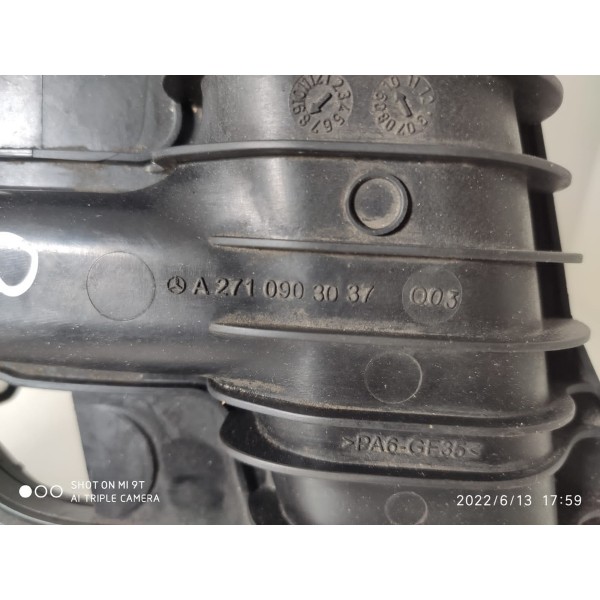 Coletor Admissão Mercedes C180 C200 A2710903037 Det