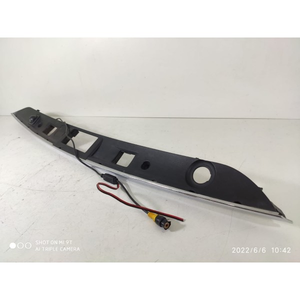 Moldura Tampa Tras C180 C200 Camera Paralela 2008/2014 Preto