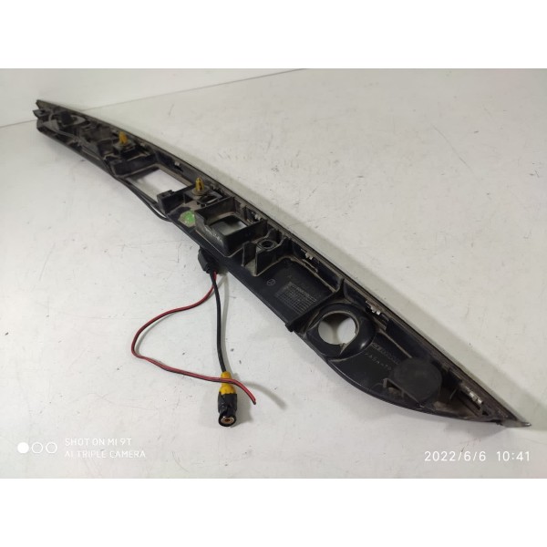 Moldura Tampa Tras C180 C200 Camera Paralela 2008/2014 Preto