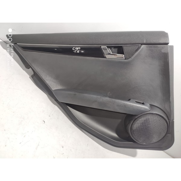 Forro Porta Mercedes C180 C200 Traseiro Esquerdo 2008/2014 Cinza