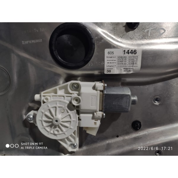 Maquina Vidro Mercedes C180 C200 Traseira Di 08/14 981695104