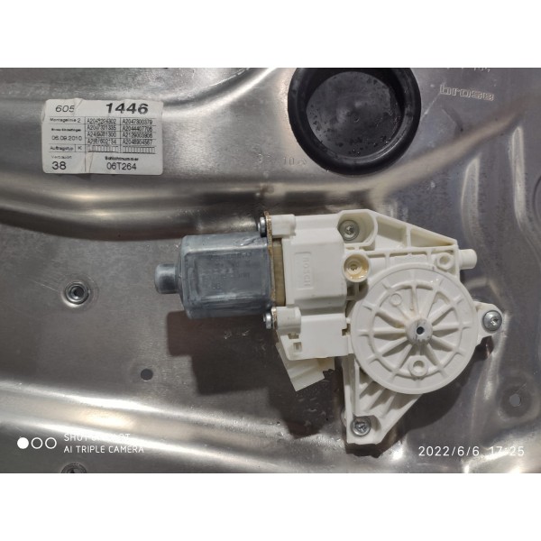 Maquina Vidro Mercedes C180 C200 Traseira Es 08/14 981694104