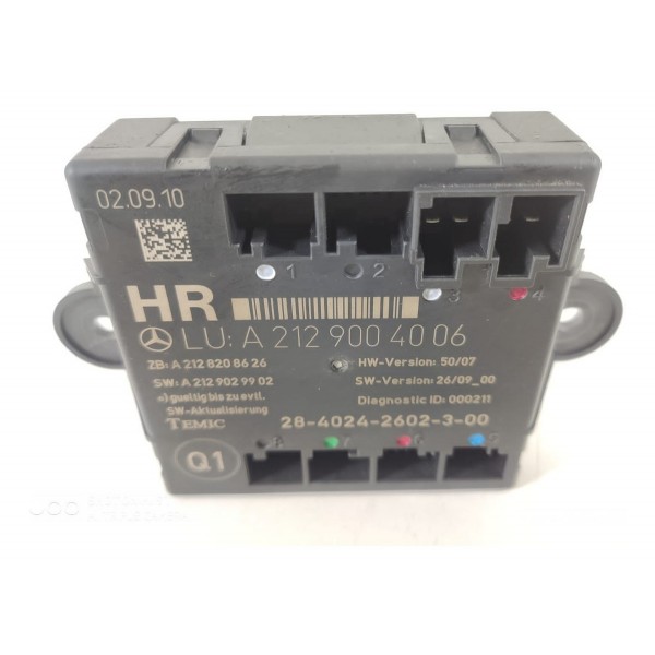 Módulo Porta Mercedes C180 C200 2007 2014 A2129004006