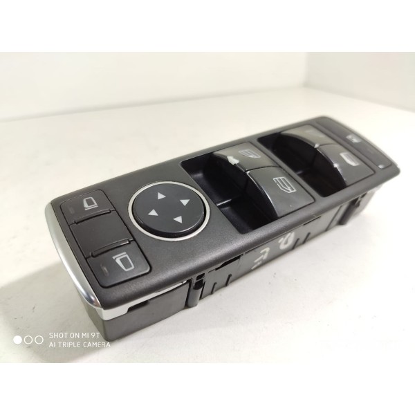 Botão Vidro Mercedes C180 C200 Dianteiro Esq A2049055302 Det
