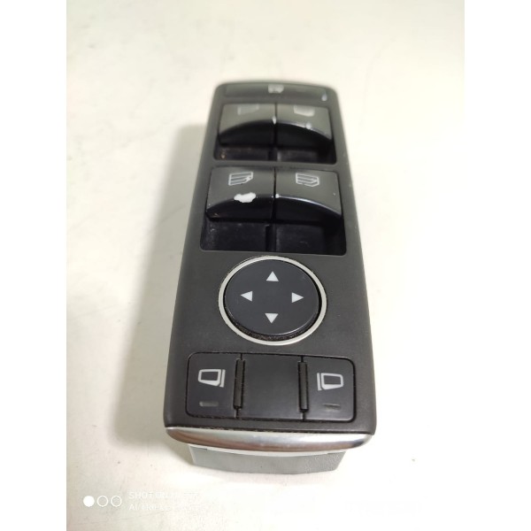 Botão Vidro Mercedes C180 C200 Dianteiro Esq A2049055302 Det