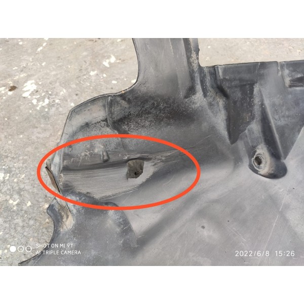 Parabarro Mercedes C180 08/14 Diantei Es Ant Det A2046983930