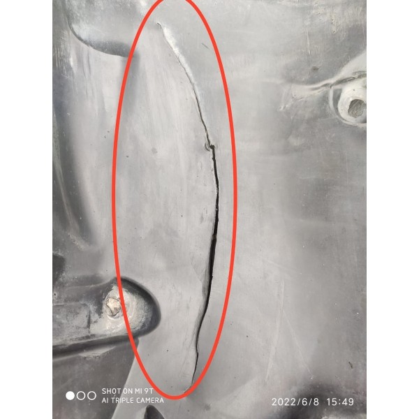 Parabarro C180 C200 Dianteiro Direito Post 2008/2014 Det