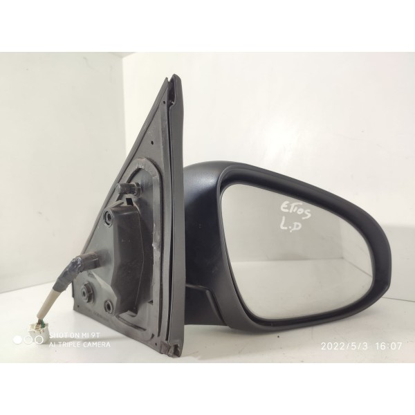 Retrovisor Toyota Etios Direito 2016 2017 2018 3 Fios Orig