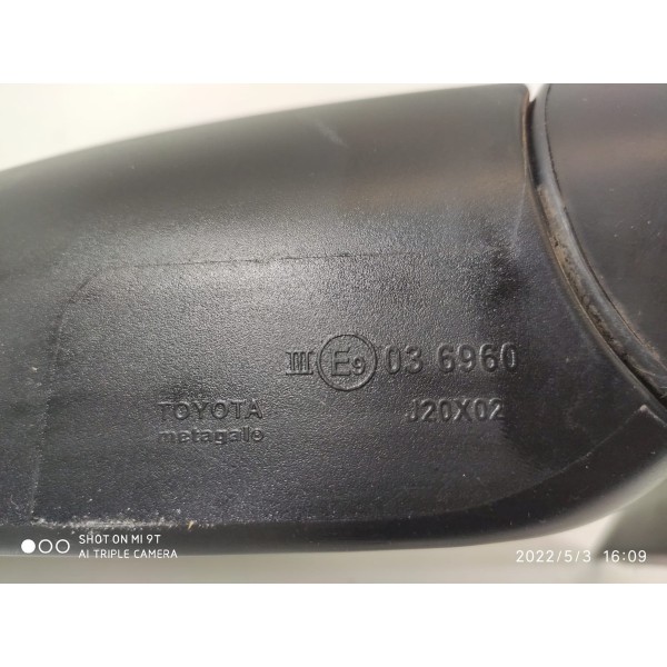 Retrovisor Toyota Etios Direito 2016 2017 2018 3 Fios Orig