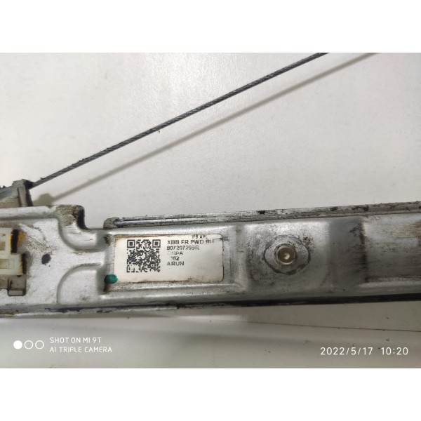 Maquina Vidro Kwid Dianteira Direita 2018/2022 807207299r