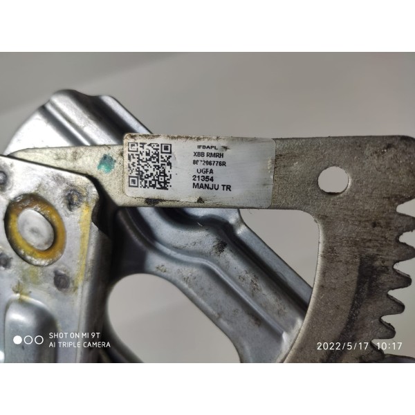 Maquina Vidro Kwid Traseira Direita 2018/2022 Man 807206776r