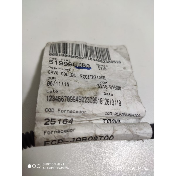 Chicote Arranque Argo 1.8 Flex 20218/2024 519990050