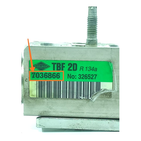 Valvula Expansao Volvo V60 S60 Xc60 2011/2018 7036866