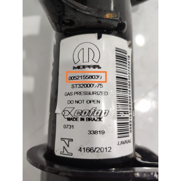 Amortecedor Coxim Renegade Dianteiro Direito 2016/2021