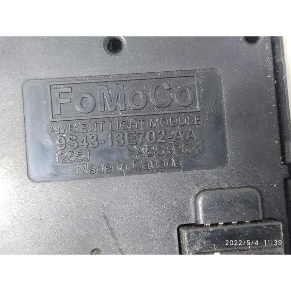 Modulo Sensor Iluminação Fusion 2006/2012 9s4313e702aa