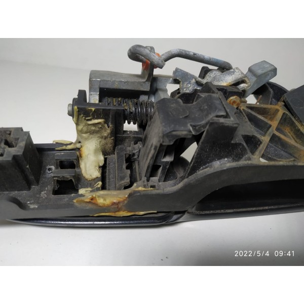 Maçaneta Externa Fusion Traseira Esquerda 2006/2012 Det Preto