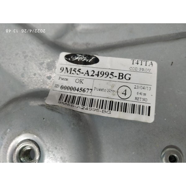 Maquina Vidro Focus Sed Traseira Esquer 2009/2013 7m51a24995