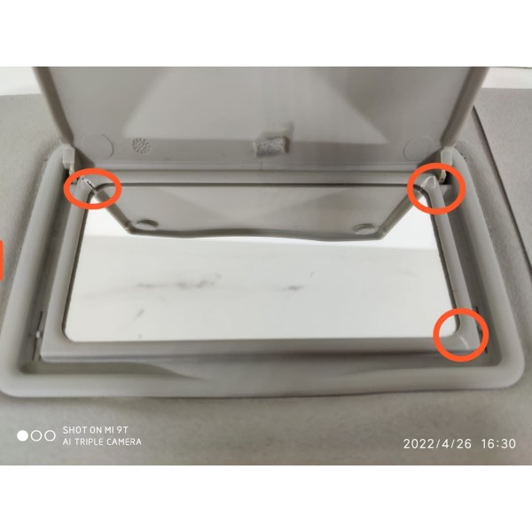 Quebra Sol Ford Focus Esquerdo 2009/2013 Orig  Detalhe